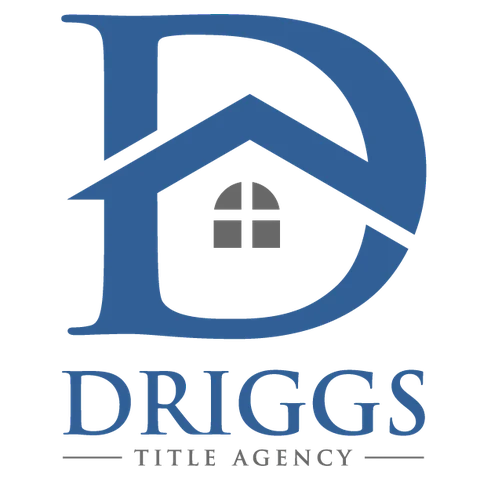 Driggs Title Agency logo, stacked